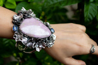 Garden of Serenity Cuff: Phosphosiderite Cuff Bracelet