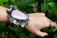 Garden of Serenity Cuff: Phosphosiderite Cuff Bracelet