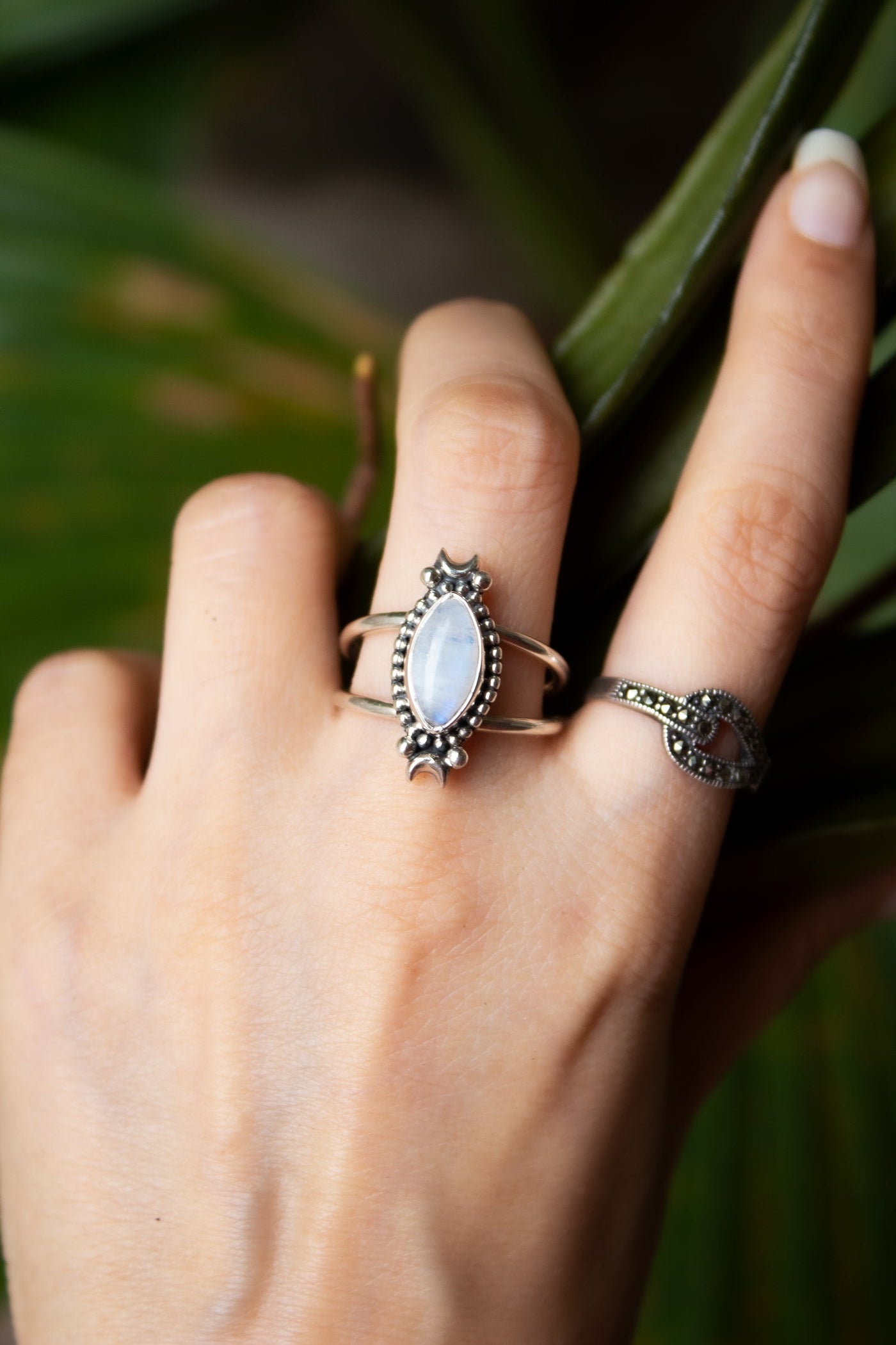 Moonstone Celestial Ring, AR-6701