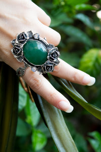 Green Onyx Ring, AR-7511
