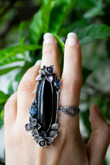 Mystic Nightfall Black Onyx Ring AR-7108