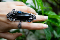 Bague Serpent Onyx Noir AR-6585