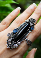 Mystic Nightfall Black Onyx Ring AR-7108