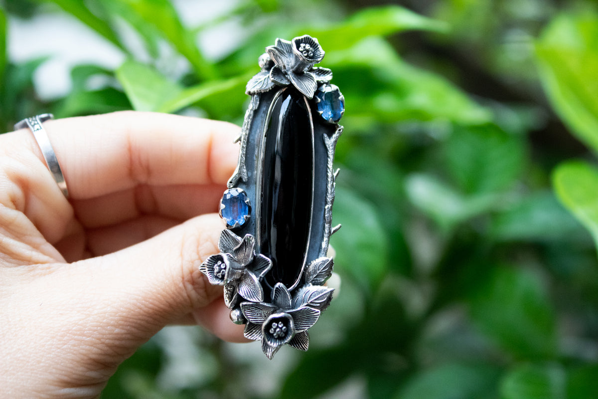 Bague Serpent Onyx Noir AR-6585