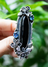 Mystic Nightfall Black Onyx Ring AR-7108