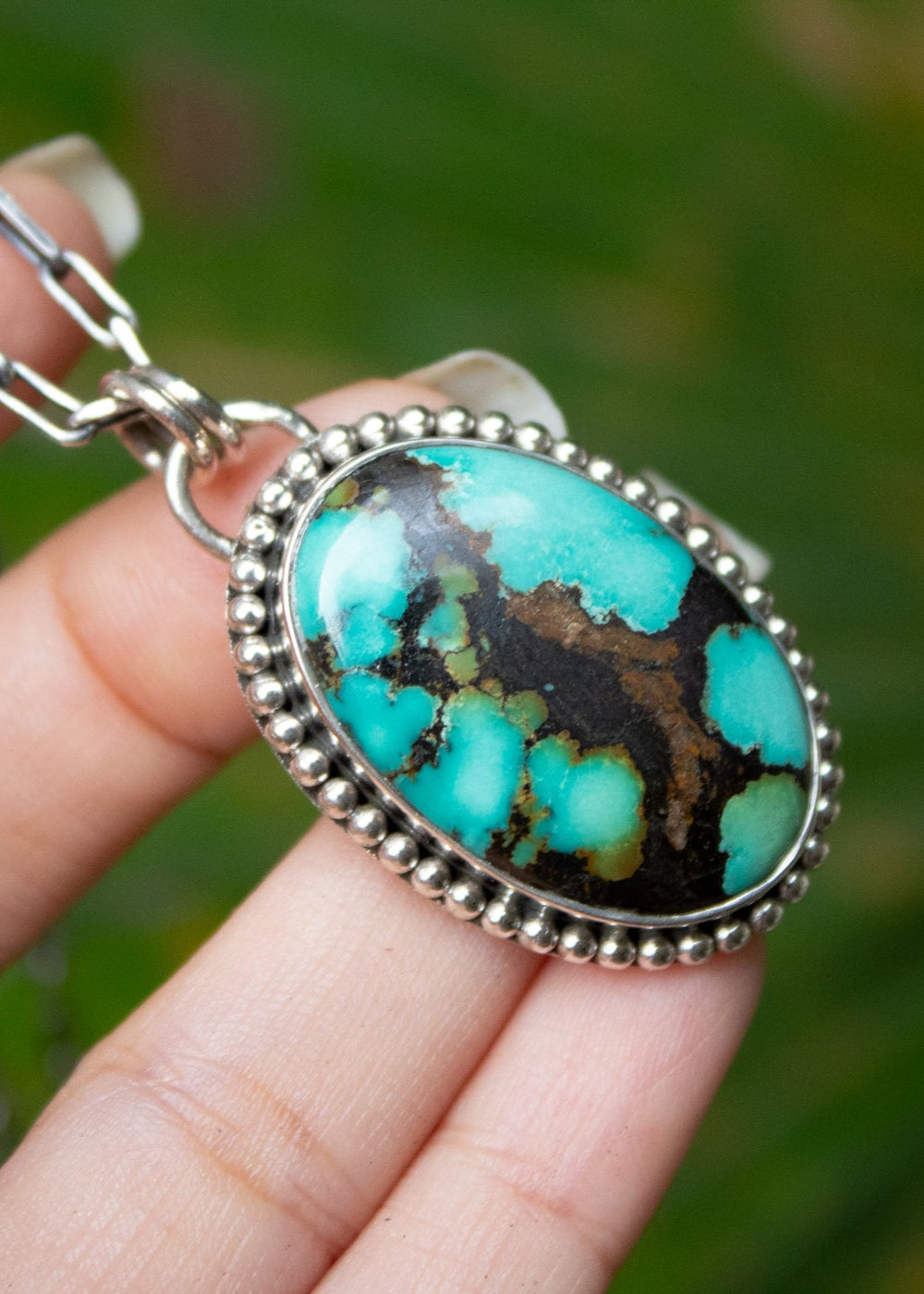 Natural Turquoise Pendant, AP-6809