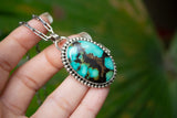 Natural Turquoise Pendant, Birthday Gift AR-6809