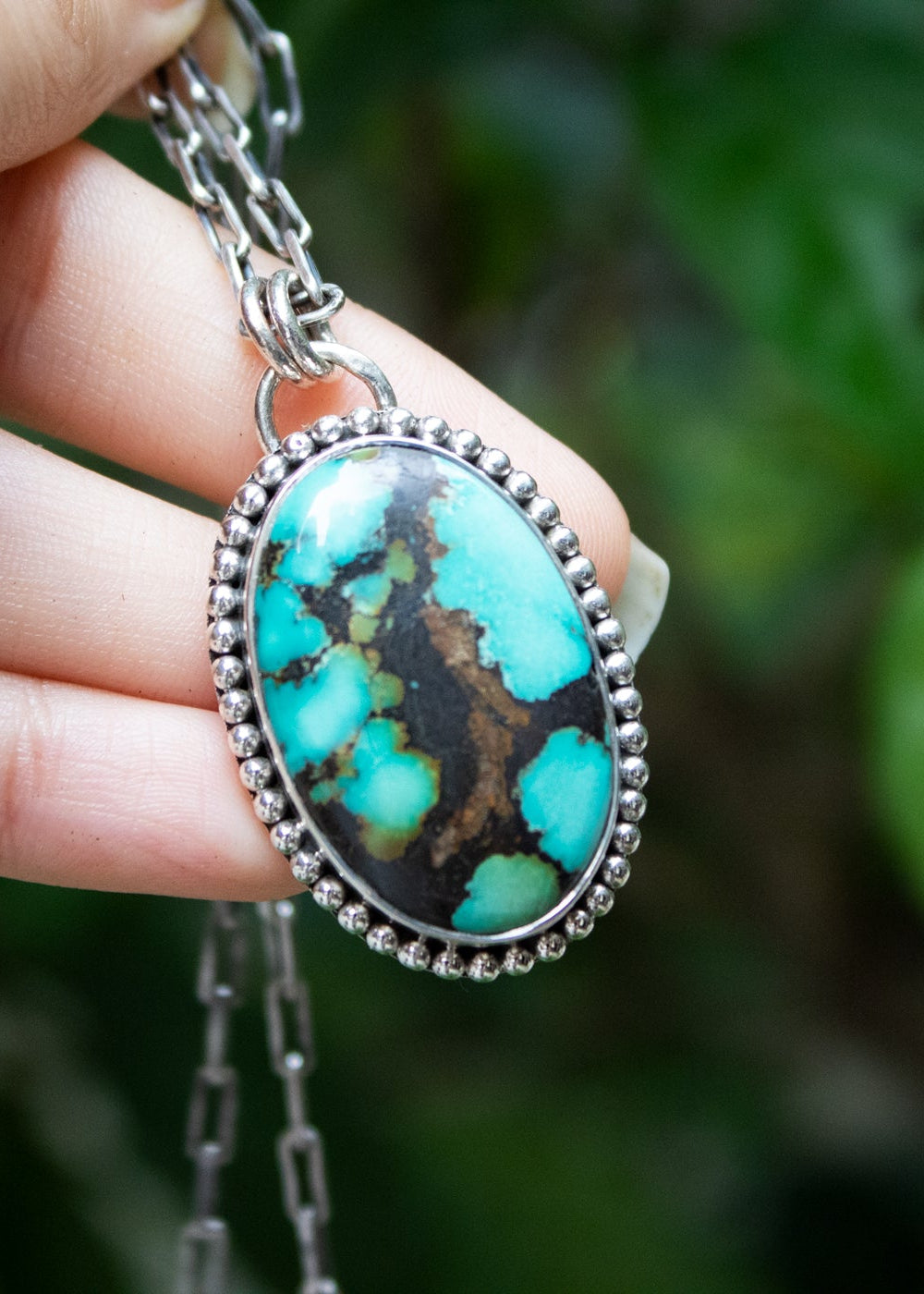 Natural Turquoise Pendant, AP-6809