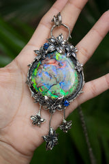 Aurora Garden: Monarch Opal Pendant, AP- 7525