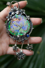 Aurora Garden: Monarch Opal Pendant, AP- 7525