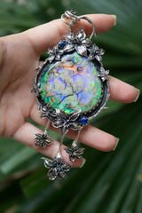 Aurora Garden: Monarch Opal Pendant, AP- 7525