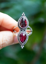 Garnet Ring, January Birthstone AR-6802