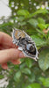 Bloom of Eclipse: Black Onyx & Golden Rutile Ring, AR-7617