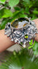 Echoes of Radiance : Champagne Quartz Cuff Bracelet, AB-7621