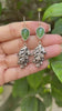 Ancient Forest Oak – Chrysoprase Drop Earrings, AE-7676