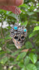 Moonlit Requiem: Skull Pendant