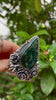 Forest Roses Moss Agate Ring, AR- 7615