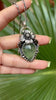 Whispering Woods: Prehnite Pendant, AP-700