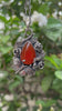 Autumn’s Wing: Carnelian Pendant, AR-7494