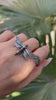 Silver Bee Ring – Nature’s Guardian, AR-7375