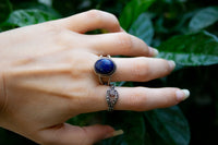 Lapis Lazuli Ring, Ring of Self Expression AR-3012