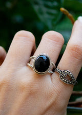 Twisted Wire Black Onyx Ring AR-3013