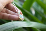 Handmade Natural Ethiopian Opal Pendant Necklace AP-1054 - Its Ambra