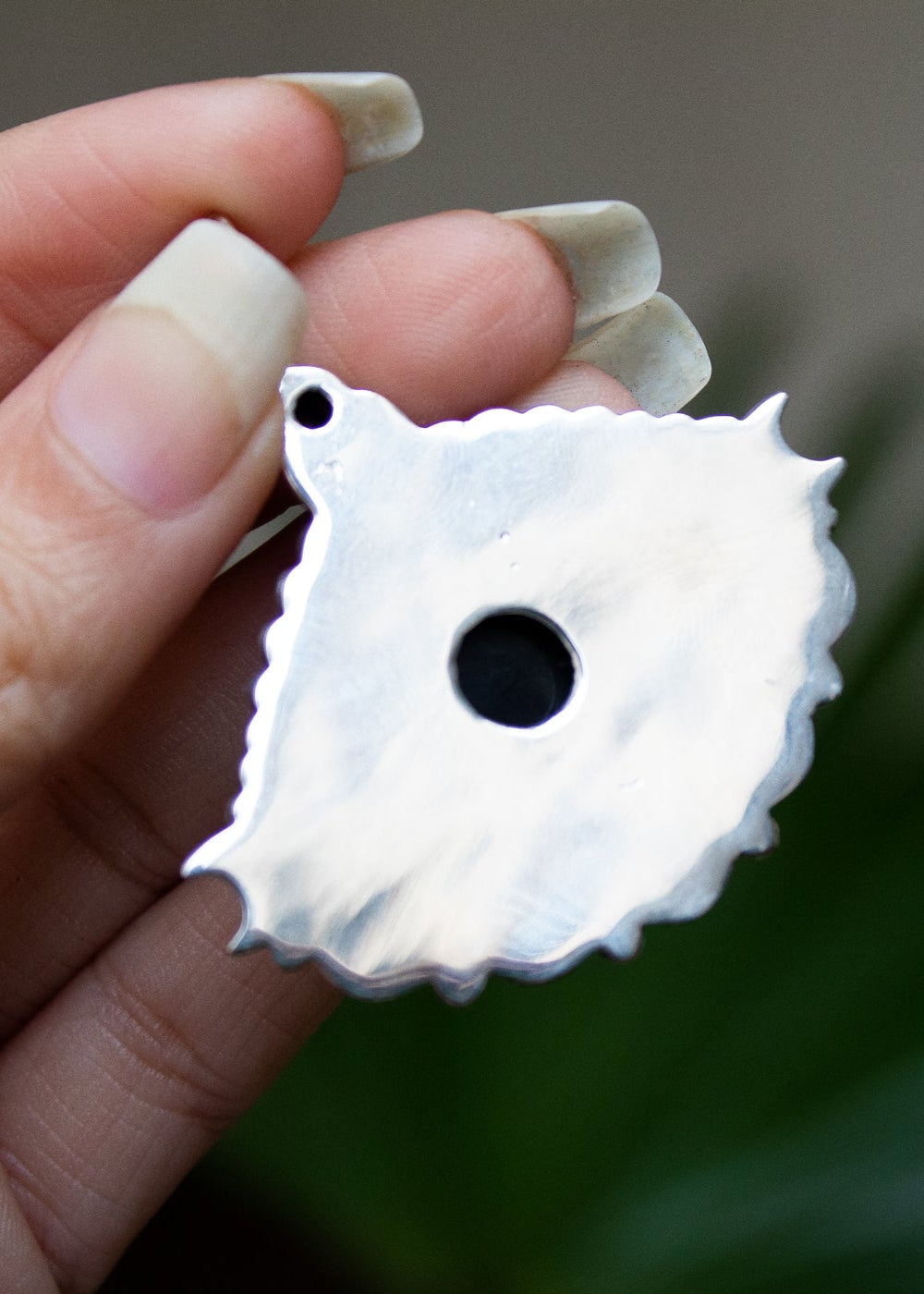 Collar con colgante de mal de ojo de ónix negro, colgante de buena suerte, AP-6531