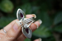 Amethyst Ring with Maple Leaf, AR-6558