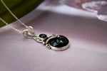 Black Onyx Pendant 925 Sterling Silver, Onyx Jewelry, AP-2071 - Its Ambra