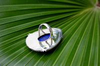 Anillo Lapislázuli, Plata de Ley 925 SKU 6008 