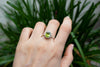 Peridot Ring, August Birthstone Ring AR-1136 - Its Ambra