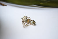 Prehnite & Ethopian Opal Ring, AR-3088