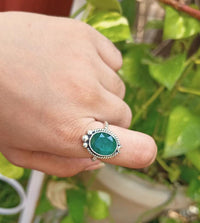 Twisted Band Stacking Emerald Ring, AR-3049