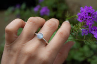 Moonstone Ring, Dainty Ring, Stacking Ring, Boho, SKU 6222