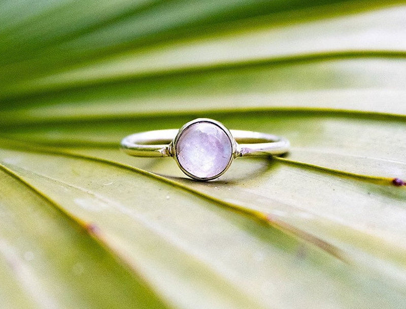 Moonstone Engagement Ring, Dainty Ring, Stacking Ring, Boho, SKU 6222