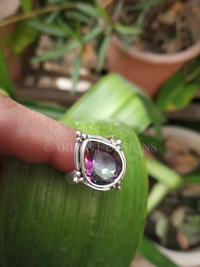 Mystic Topaz Ring, Promise Ring, Boho Ring, SKU 6170